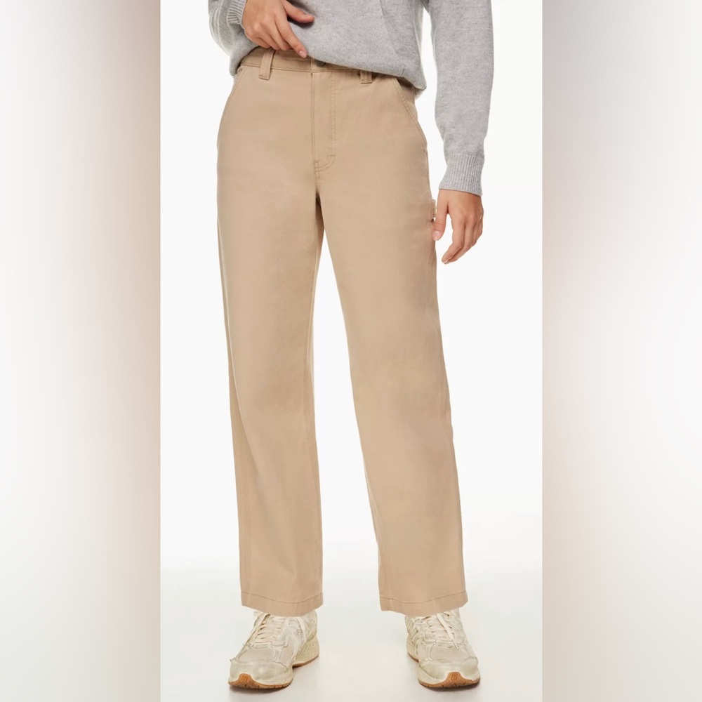 ARITZIA TNA the greenwich pant cargo carpenter straight leg pants size 10